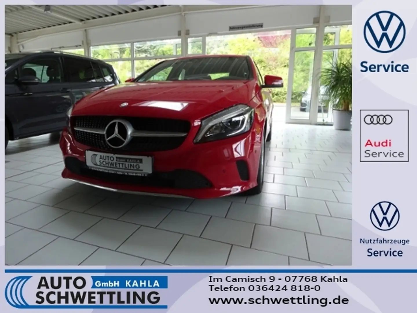 Mercedes-Benz A 180 Urban BlueEfficiency KLIMA LED NAVI ALU Roşu - 1