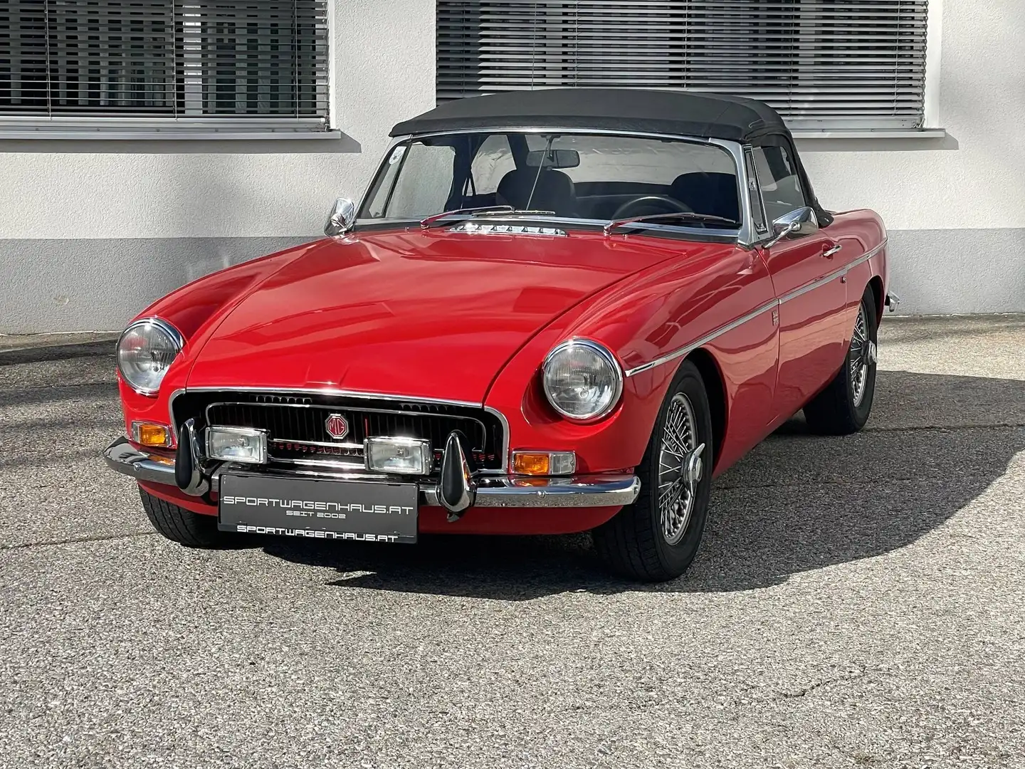 MG MGB MGB Roadster*Ö-Erstauslieferung*39 Jahre beim selben Besitzer* Rot - 1
