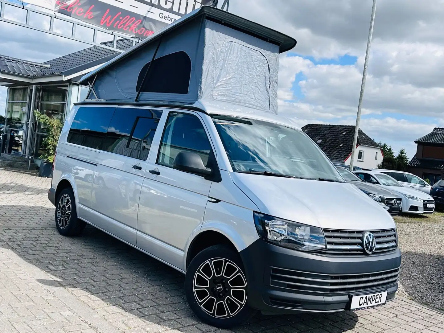 Volkswagen T6 California *LANG*DSG*NAVI*AUFSTELLDACH*CAMPER* Argent - 1