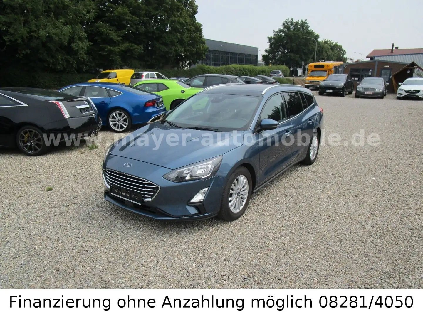Ford Focus Turnier Titanium*Kamera*ACC*Panorama*Navi* Blue - 1