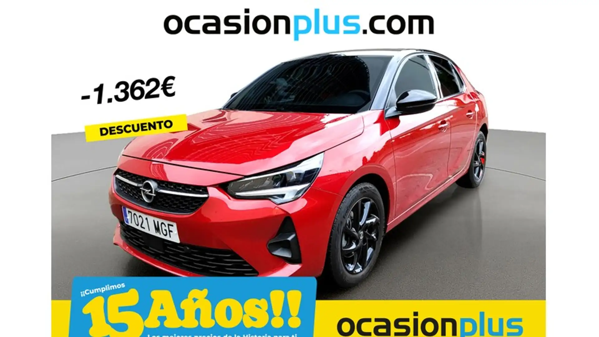 Opel Corsa 1.2T XHL S/S GS 100 Rood - 1