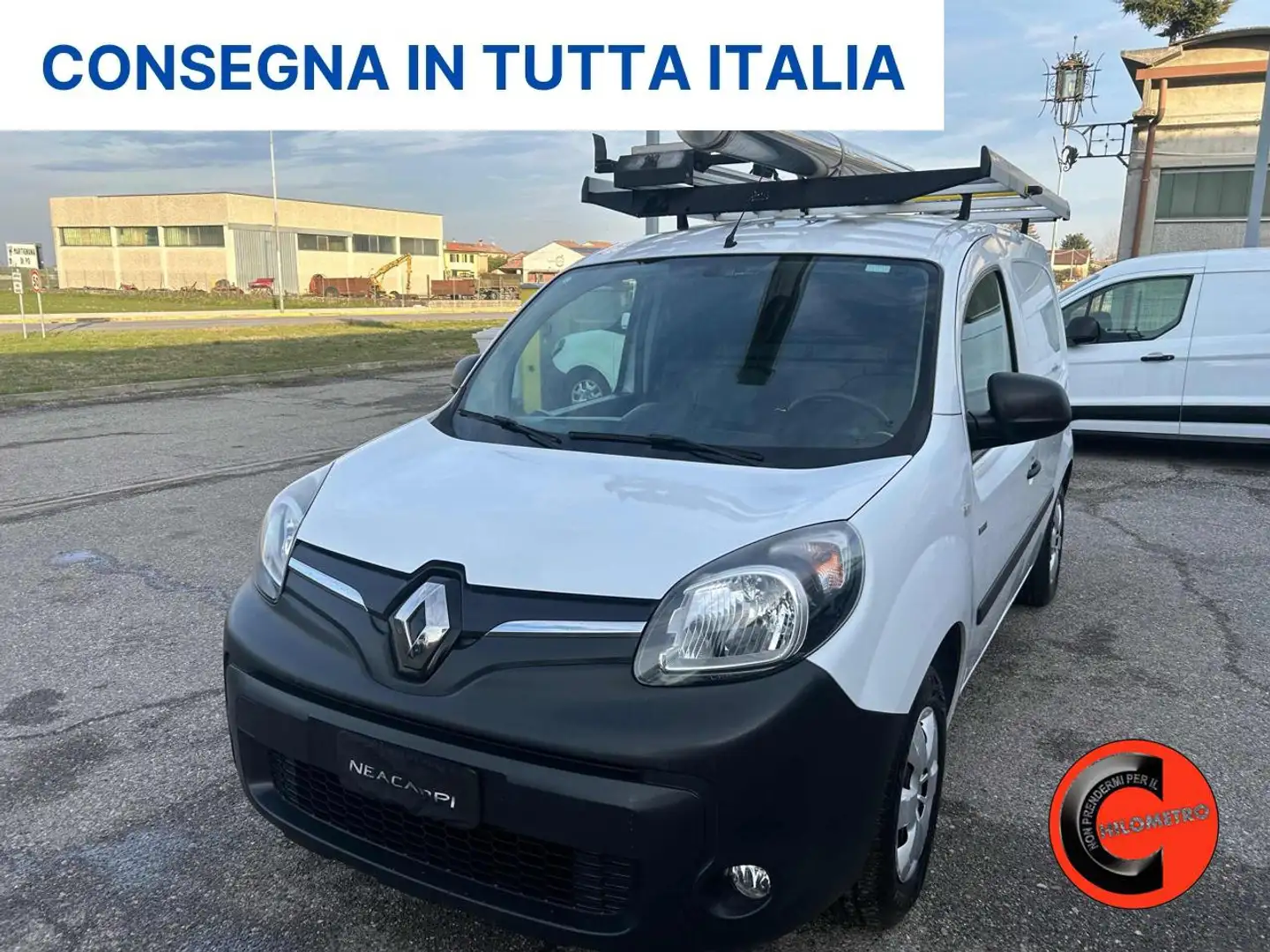 Renault Kangoo Z.E. 44 KW ALLESTITO-CRUISE-BATTERIE DI PROPRETA'- Alb - 1