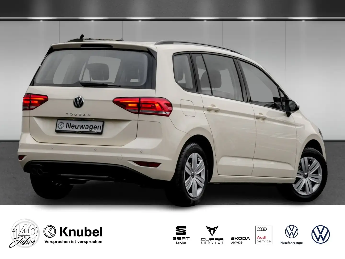 Volkswagen Touran Trendline 2.0 TDI DSG TAXI LED Navi TravelAss. ... Bej - 2