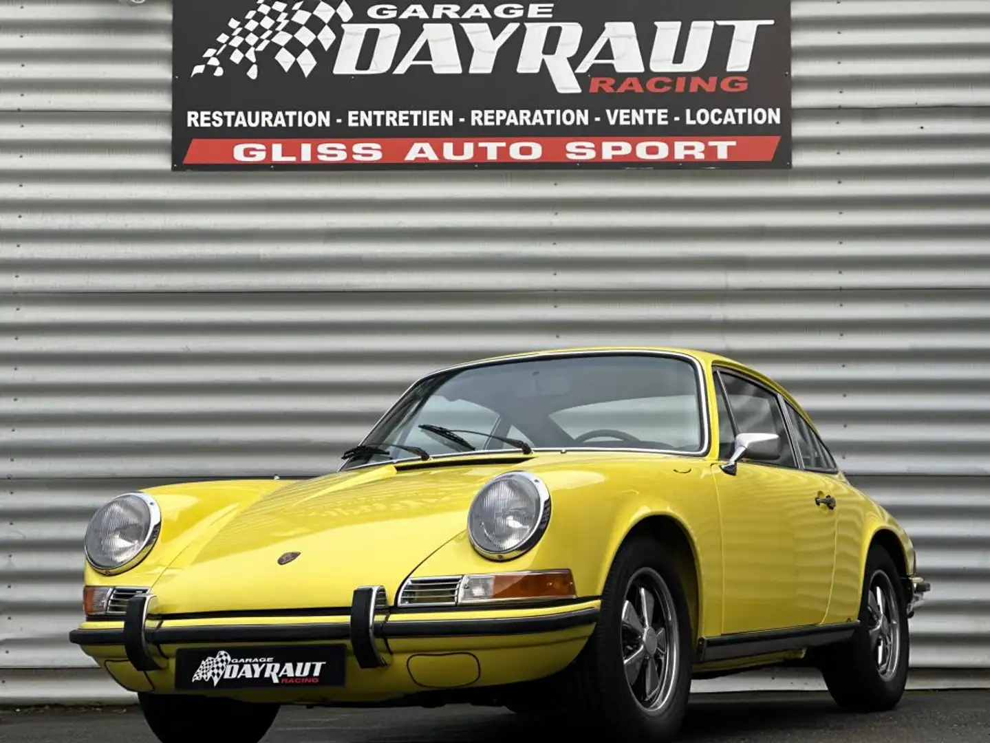 Porsche 911 2.4 T/E - TRAPPE A HUILE TRES BELLE RESTAURATION Jaune - 1