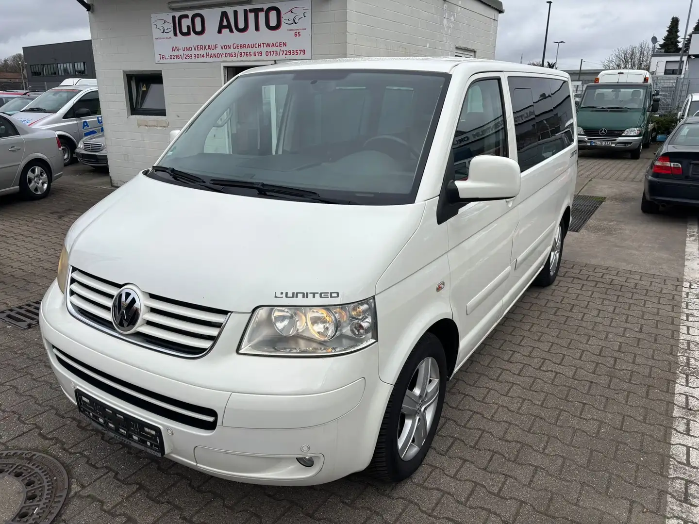 Volkswagen T5 California 2.5 TDI.Behindertengerecht.Multivan United Weiß - 1