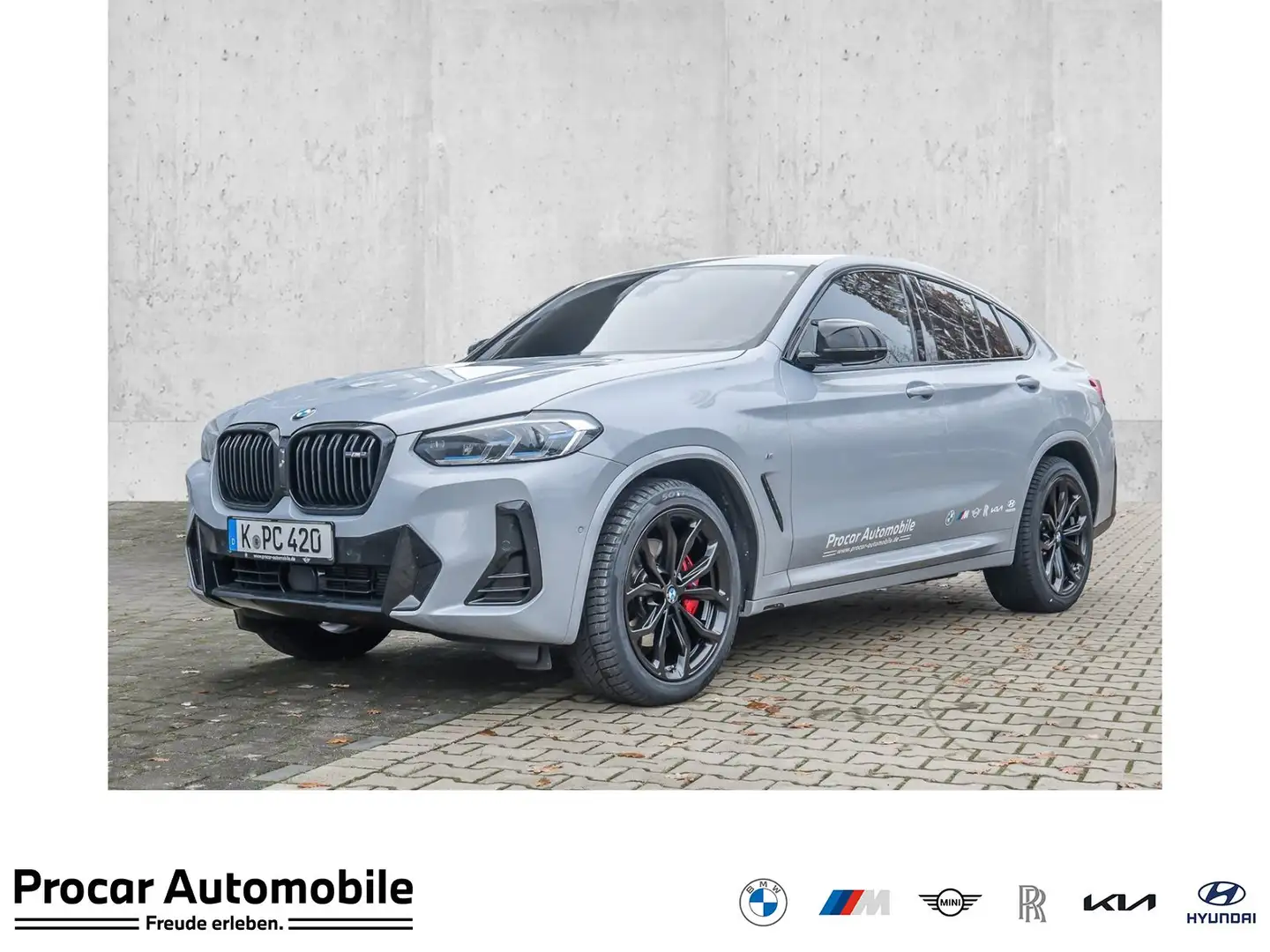 BMW X4 M 40i HUD PANO ACC RFK NAVI Standh. LED Laser Grau - 1