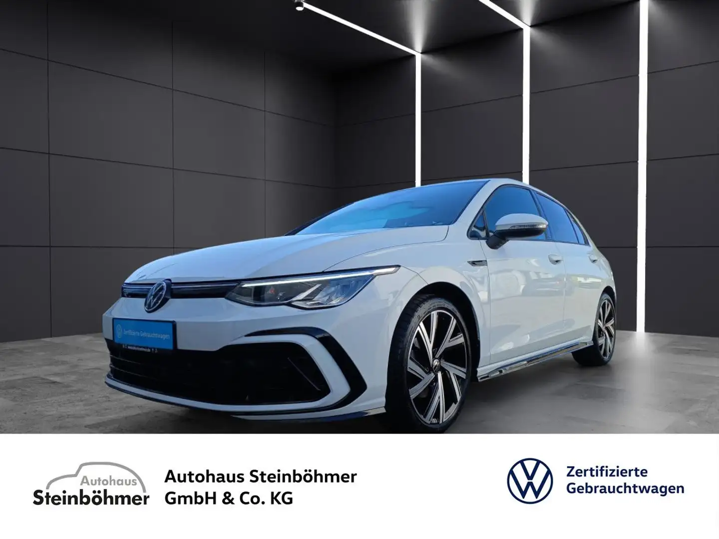 Volkswagen Golf R-Line 1.5TSI Navi LED ACC AppConnect Klima Bianco - 1