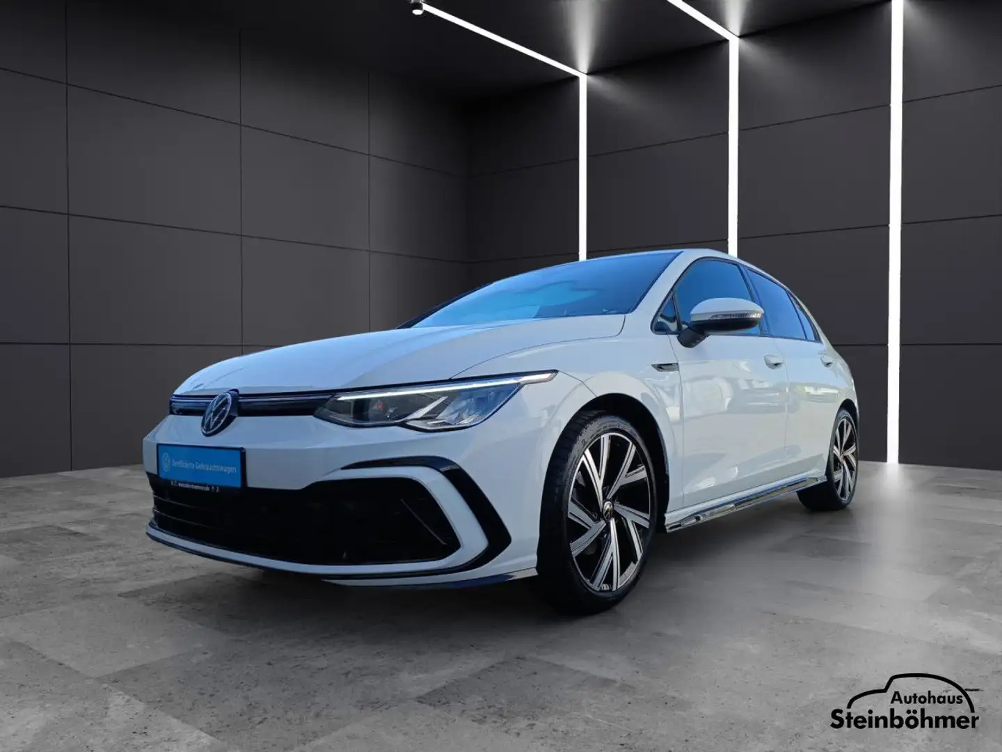 Volkswagen Golf R-Line 1.5TSI Navi LED ACC AppConnect Klima Bianco - 2
