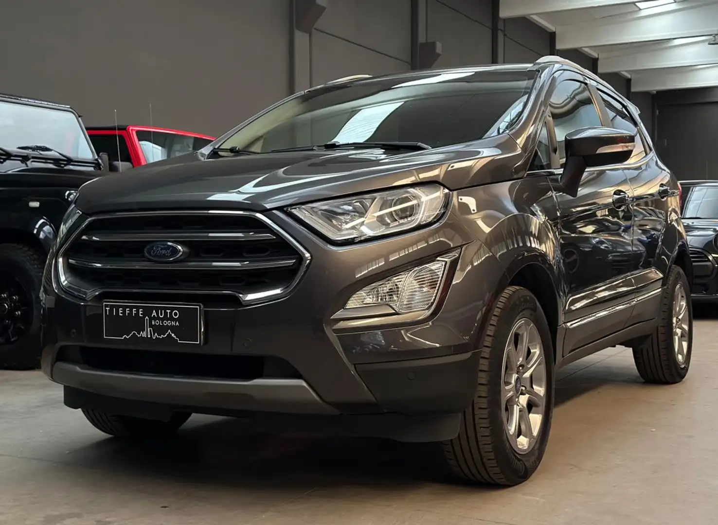 Ford EcoSport 1.0 EcoBoost 100 CV Titanium | NEOPATENTATI | Grigio - 1