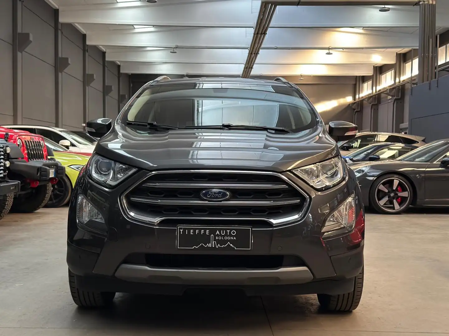 Ford EcoSport 1.0 EcoBoost 100 CV Titanium | NEOPATENTATI | Grigio - 2