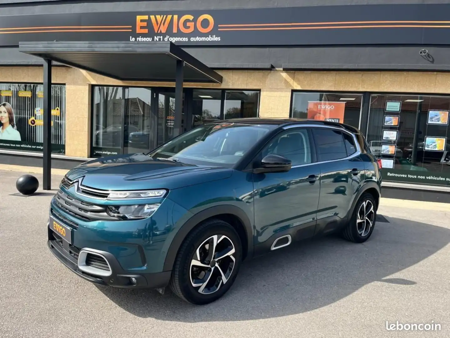 Citroen C5 Aircross Citroën 1.2 PURETECH 130CH BUSINESS EAT8  Bleu - 1