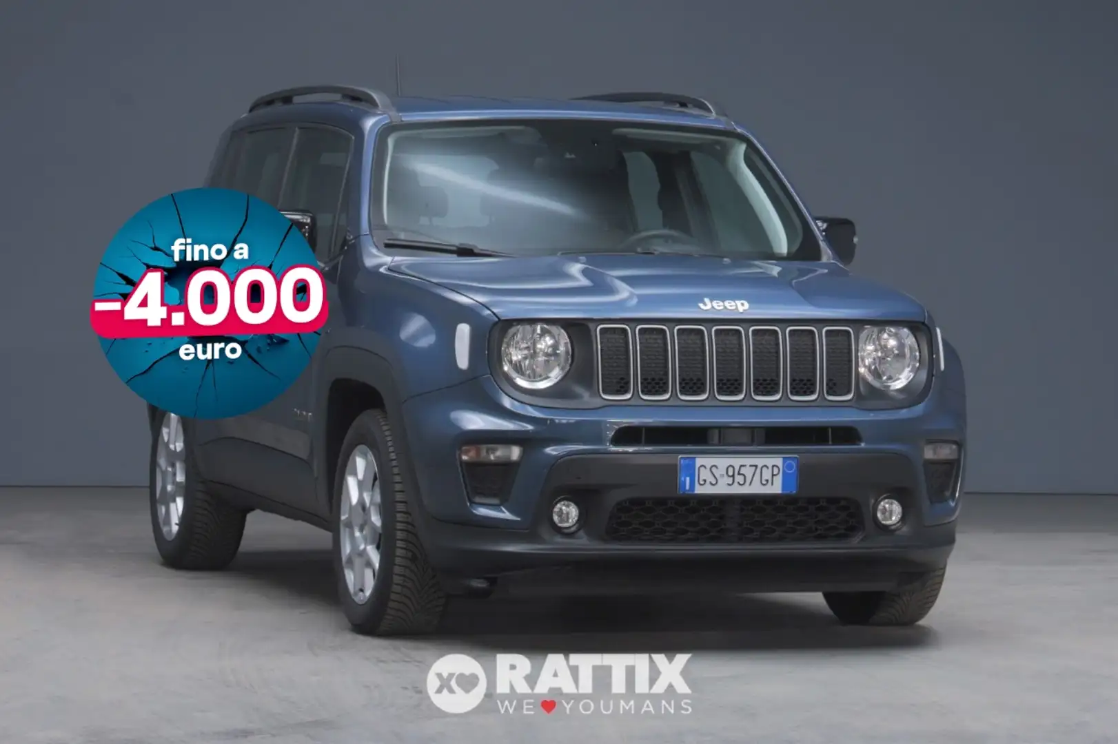 Jeep Renegade 1.0 T3 120CV Limited Blu/Azzurro - 1