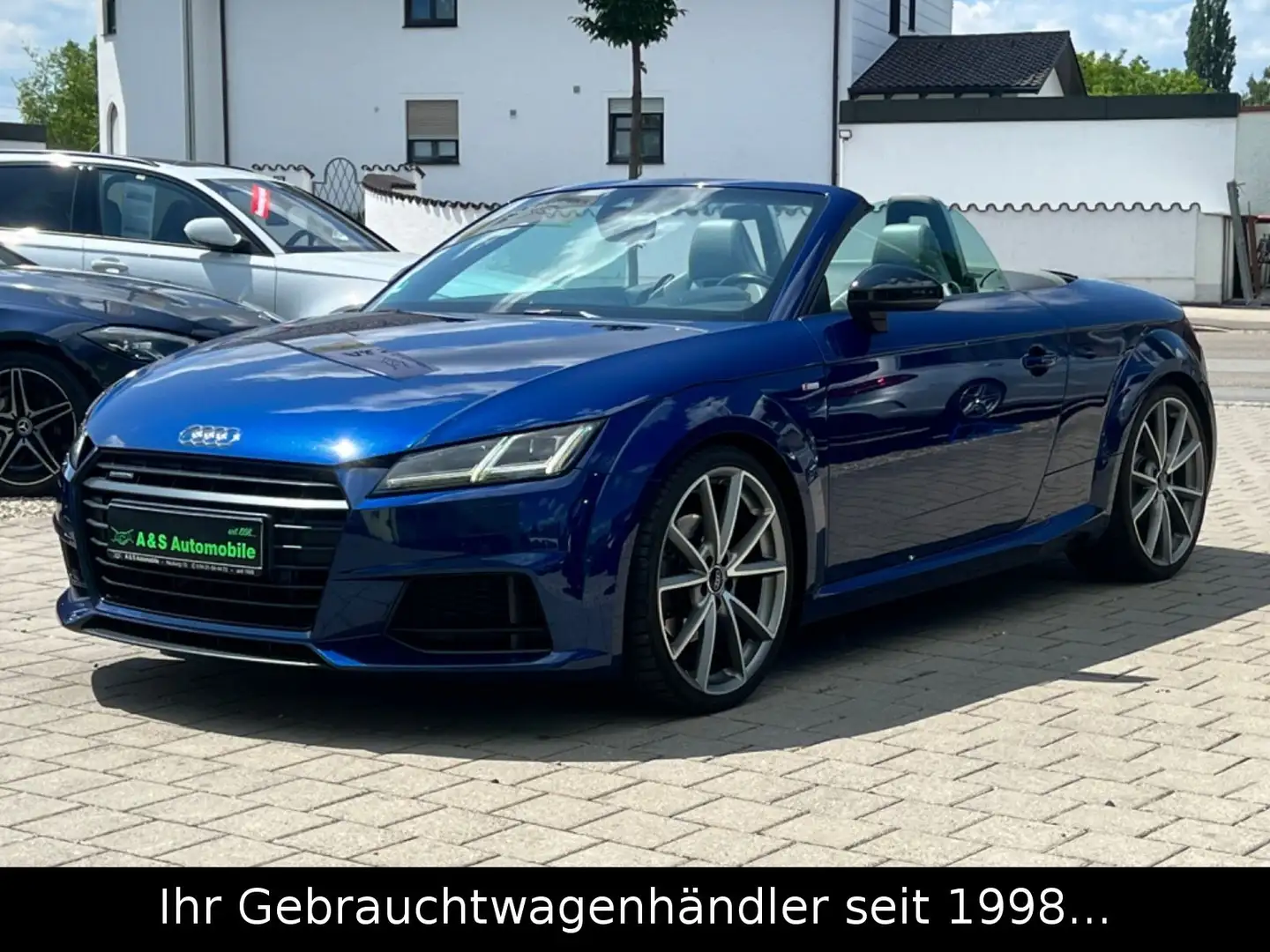 Audi TT Roadster 2.0 TFSI qu 3x S-Line *MATRIX/BANG&O Blau - 2