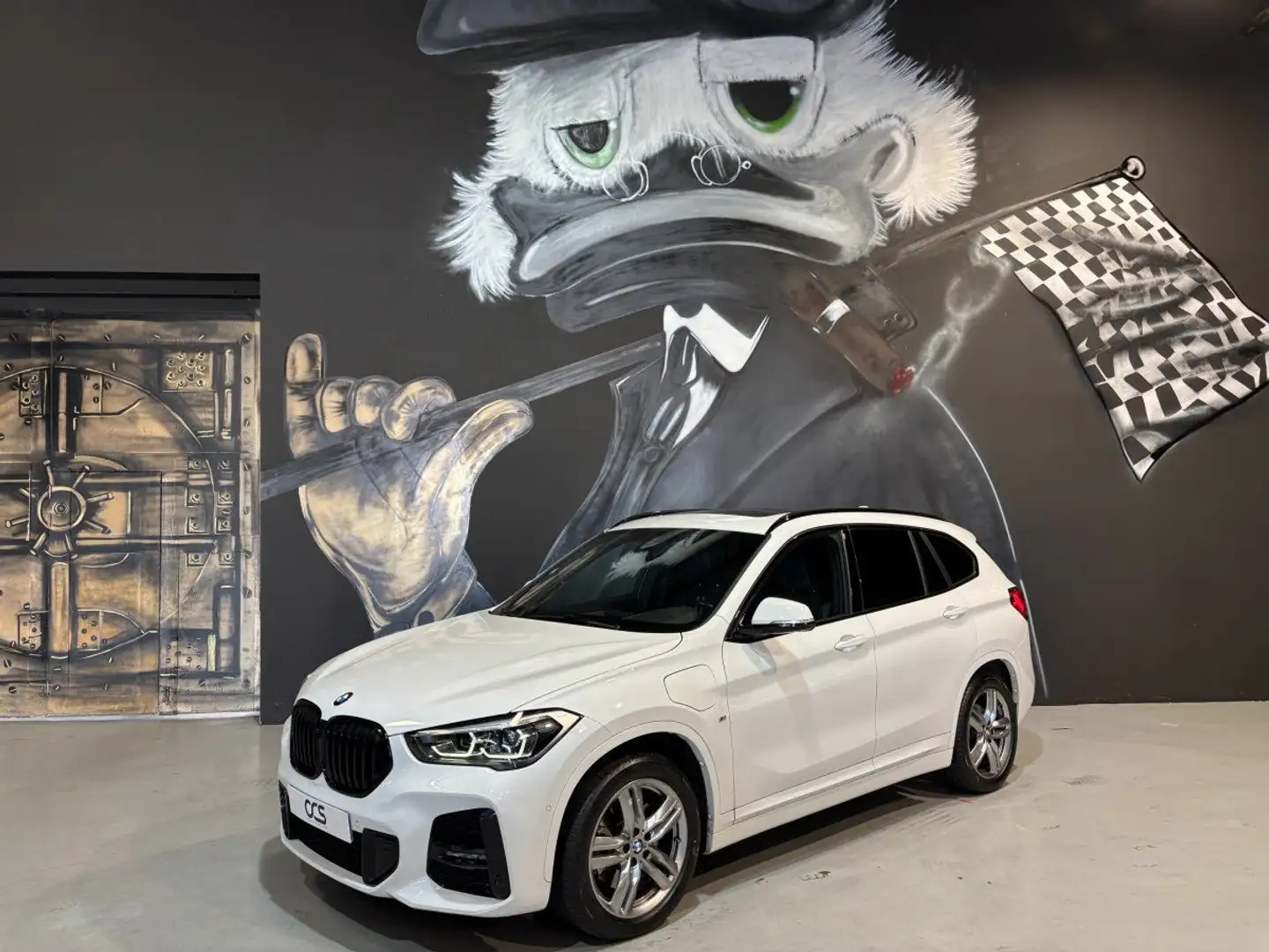 BMW X1 xDrive25e M Sport BVA6 Toit ouvrant Blanc - 1