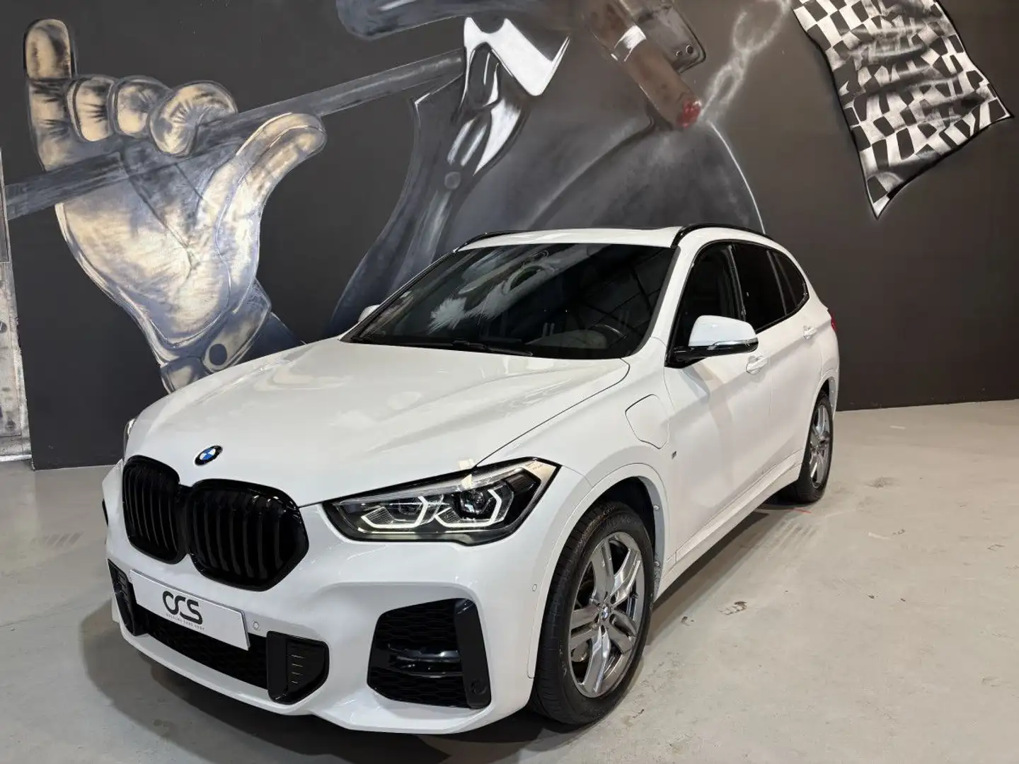 BMW X1 xDrive25e M Sport BVA6 Toit ouvrant Blanc - 2