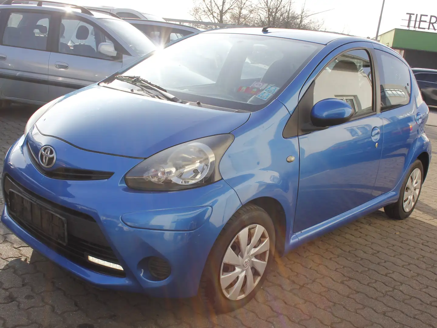 Toyota Aygo Cool 1 Hand Klima Blau - 1
