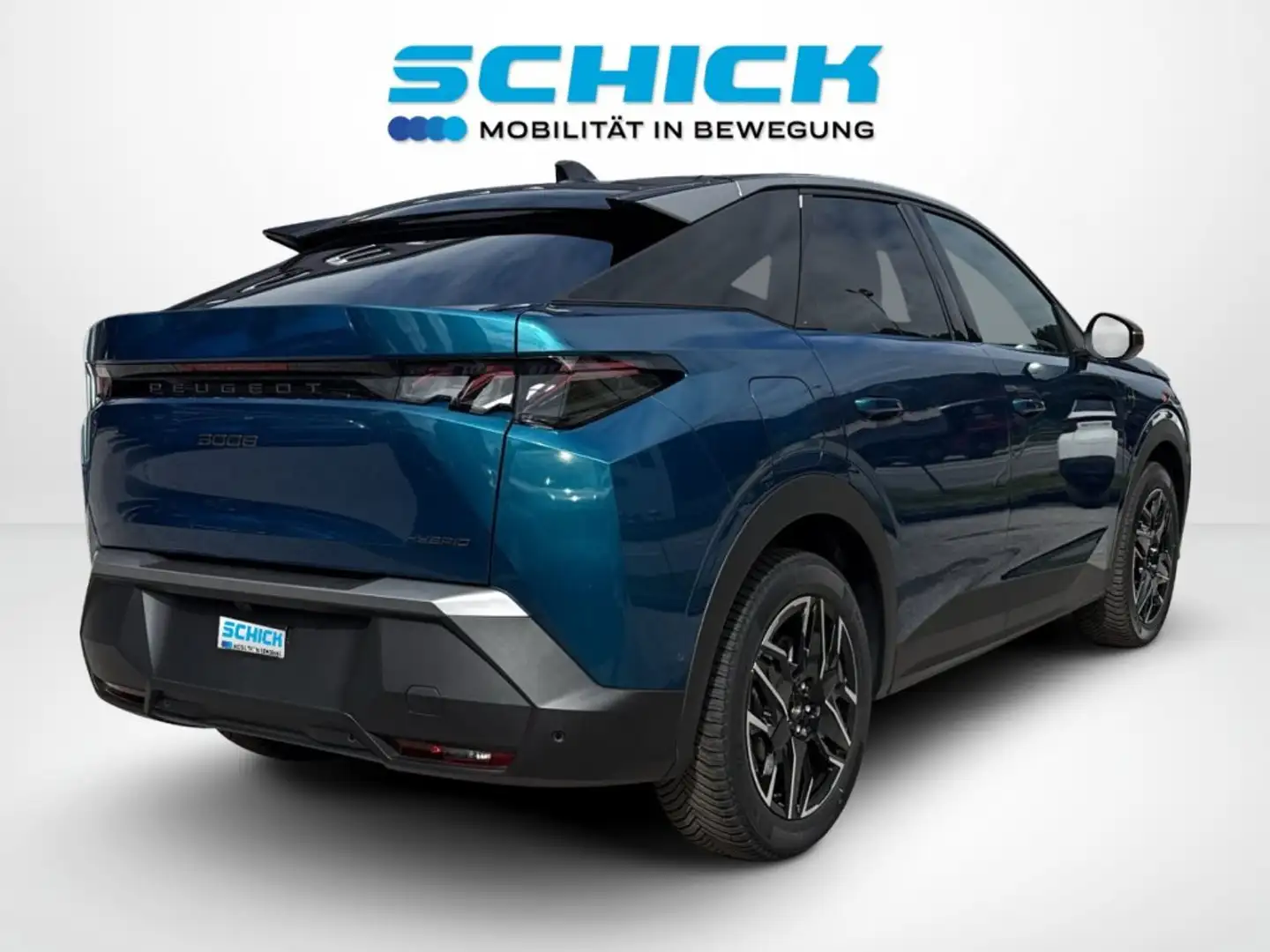 Peugeot 3008 GT Hybrid 145 e-DCS6 Blau - 2
