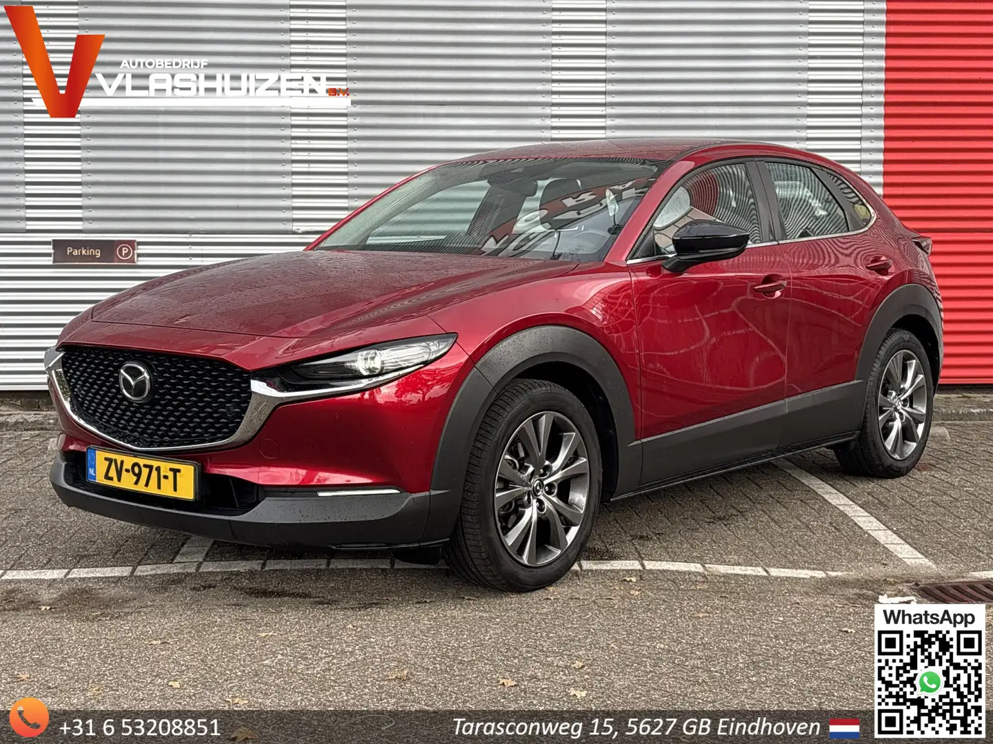Mazda CX-30 2.0 e-SkyActiv-G M Hybrid Comfort | € 8.600,- NETT Rood - 1