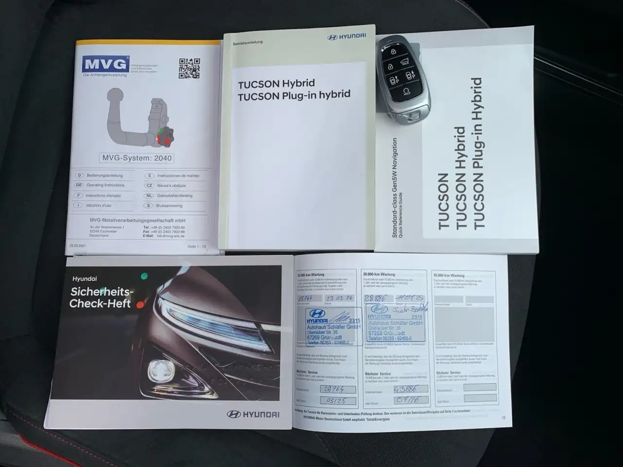 Hyundai TUCSON 1.6 T-GDI N Line Hybrid ECS Sitz Assi, миниатюра 30