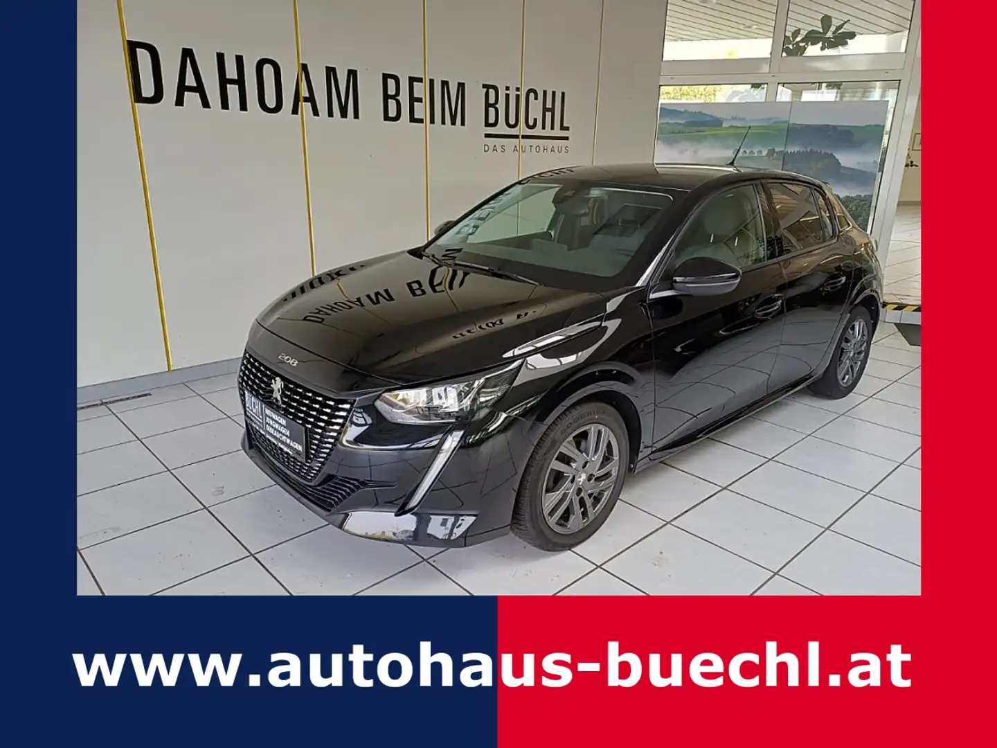 Peugeot 208 Allure Pack PureTech 100 S&S Schwarz - 1