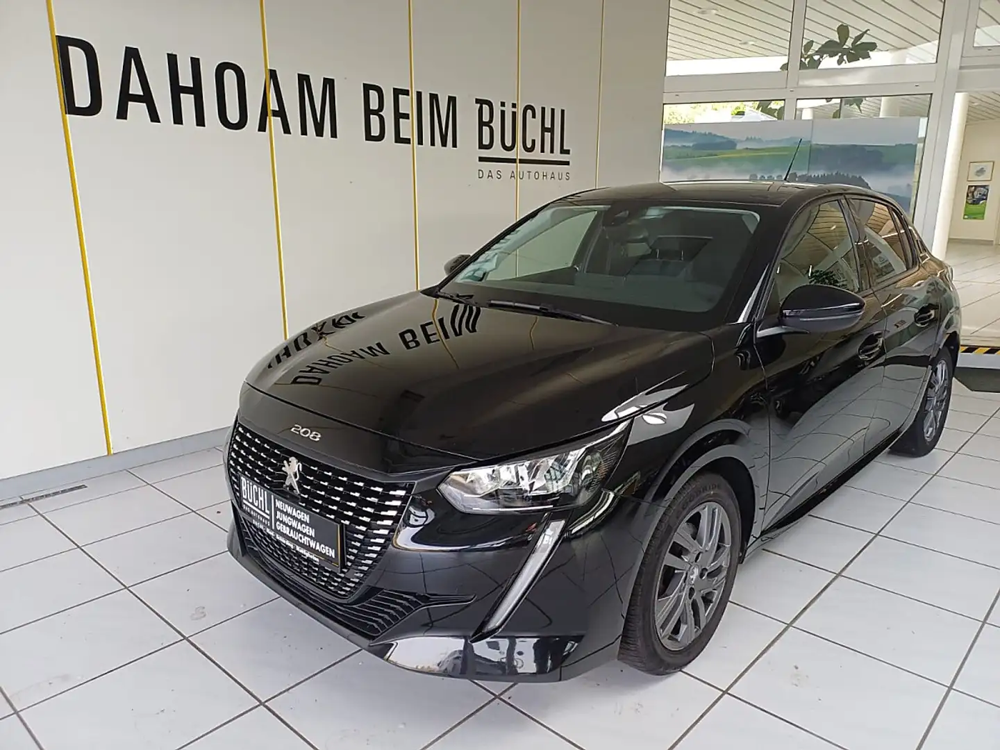 Peugeot 208 Allure Pack PureTech 100 S&S Schwarz - 2