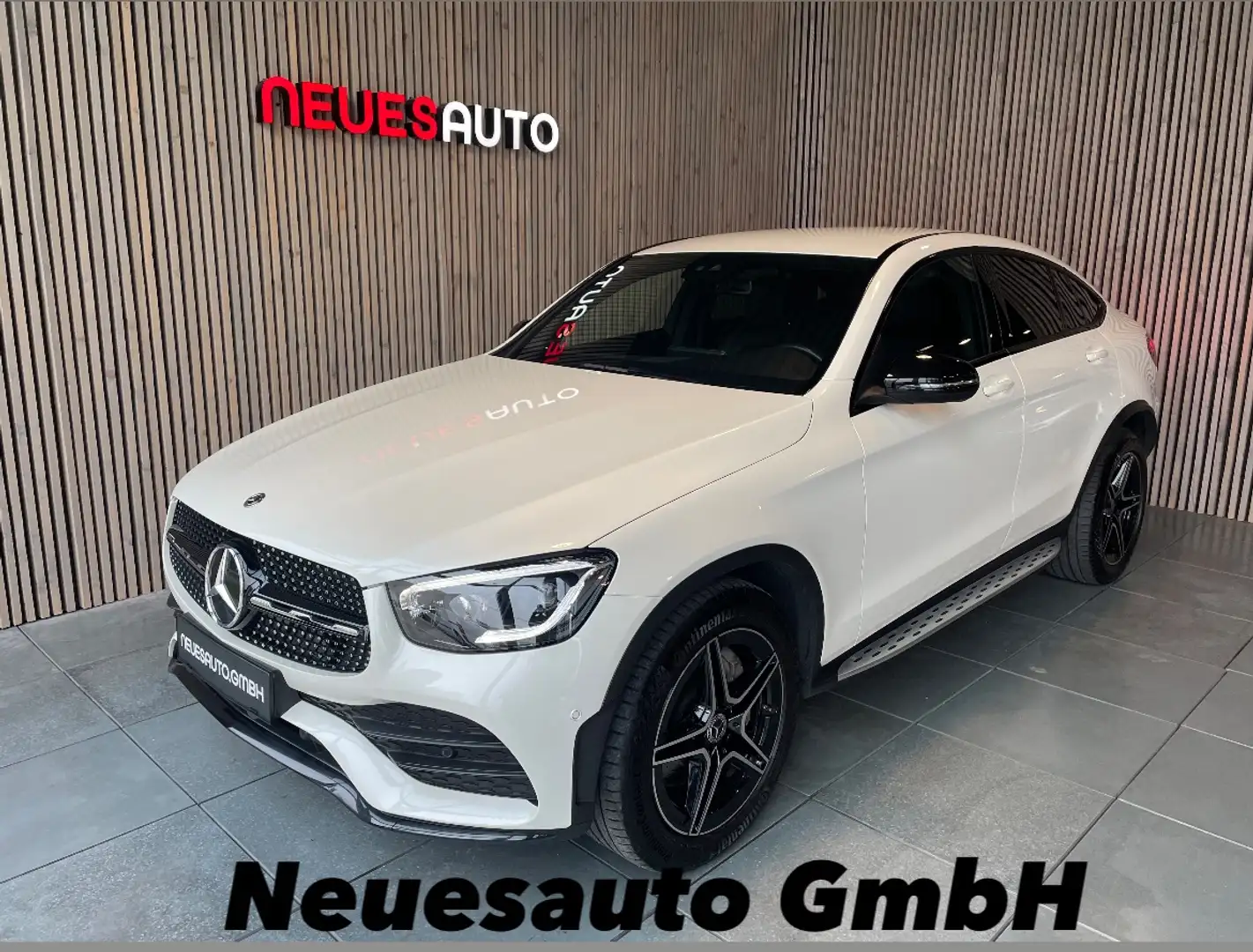Mercedes-Benz GLC 220 d 4Matic *AMG*Servicegepfl.*Night*Virtual*Ambiente Weiß - 1