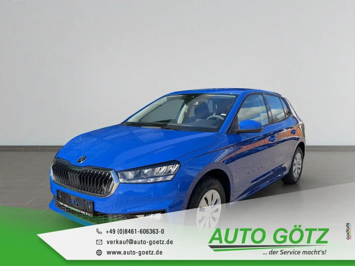Skoda Fabia Essence LED/PDC/Sitzheiz/Klima/EFH/höhenverst. Fah Bleu - 1