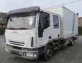Trucks-Lkw Iveco eurocargo ML90E18 - dubbel cabine Blanco - thumbnail 3