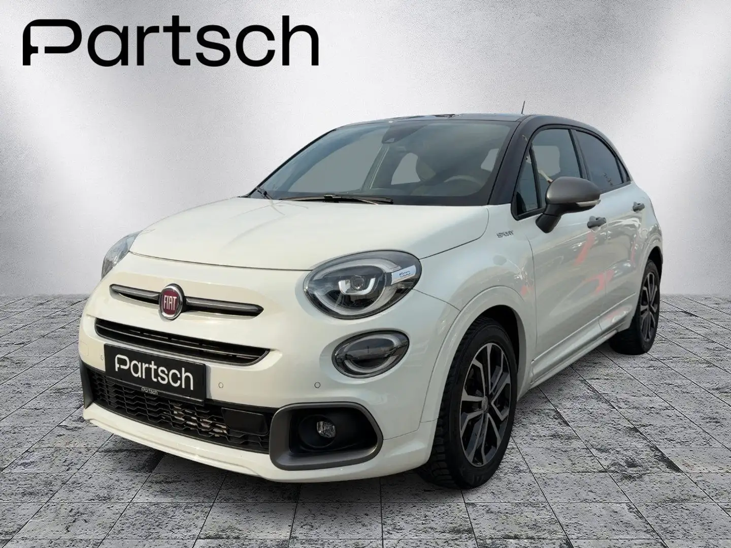 Fiat 500X FireFly 120 Sport Teilled. Weiß - 1