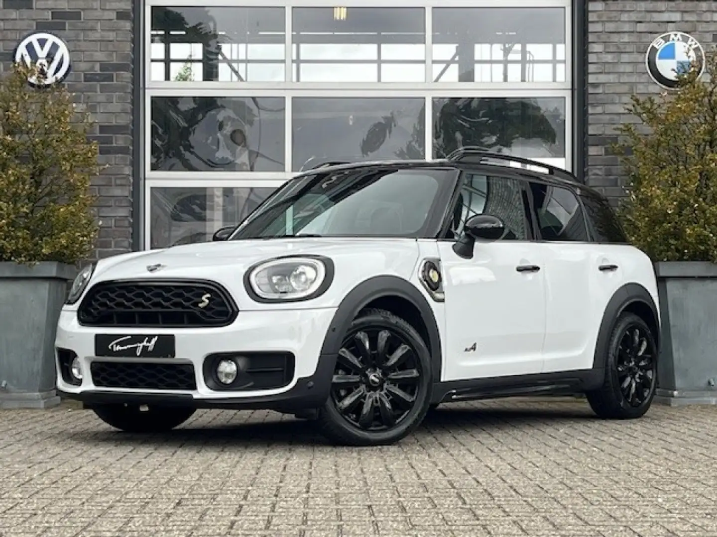 MINI Cooper SE Countryman 2.0 COOPER SE ALL4 CHILI - LEDER - PANO - NAVI - 1 Blanco - 1