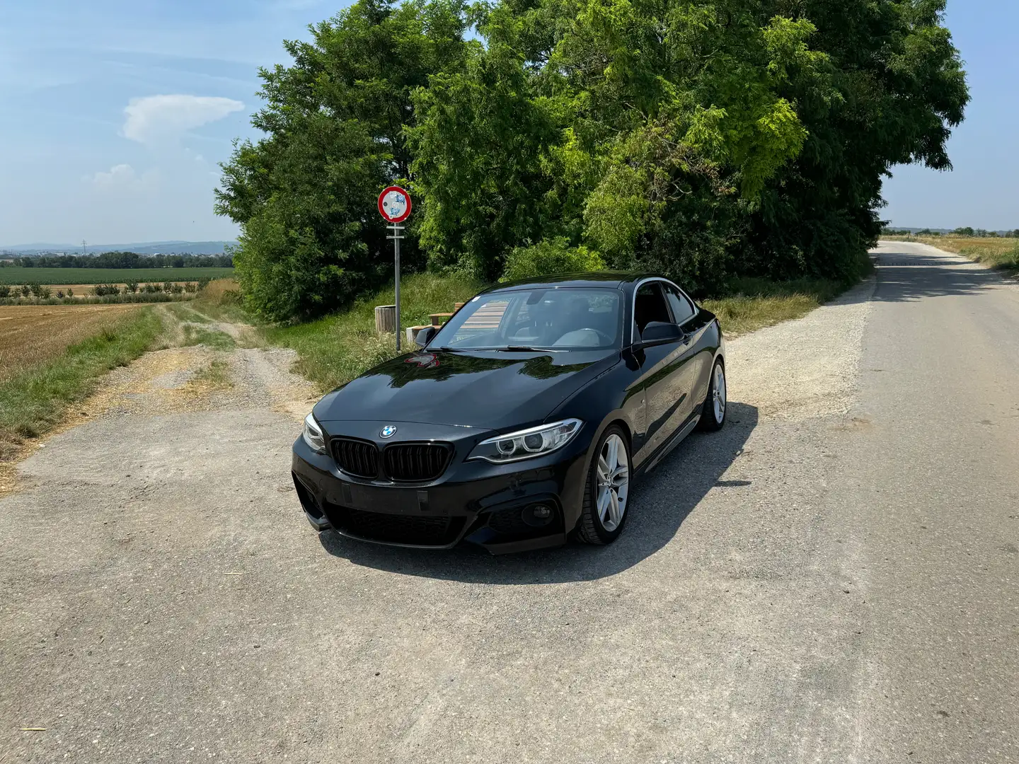 BMW 218 218d+Coupé Schwarz - 1