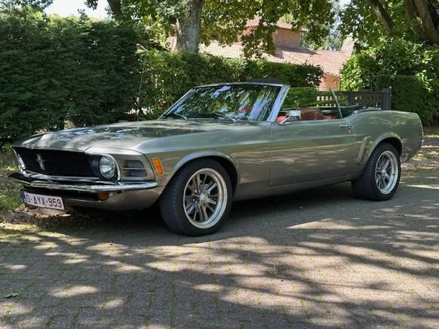 Oldtimer Ford Cabriolet Grau - 1