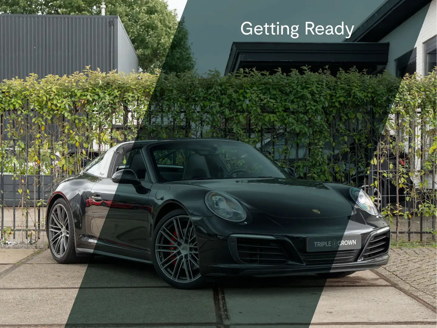 Porsche 991 3.0 Targa 4S | Sport-Chrono | Sport-uitlaat | Bose Zwart - 1