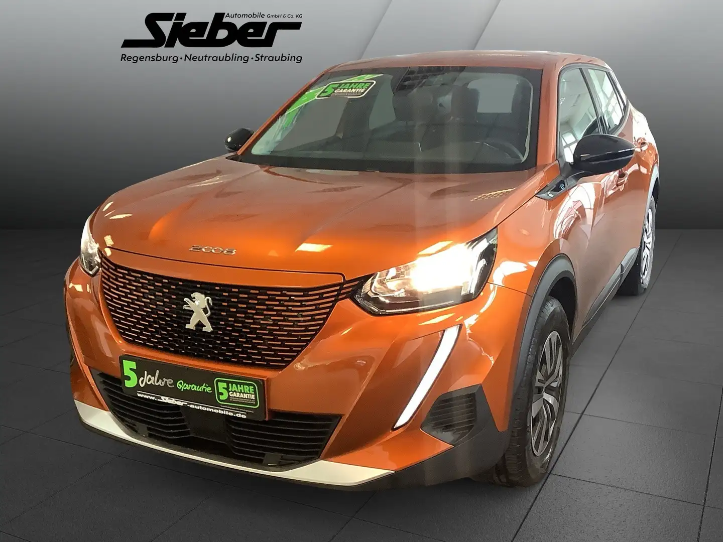 Peugeot e-2008 2008-e  Active ***Klimaaut***PDC-hinten*** Oranžová - 2