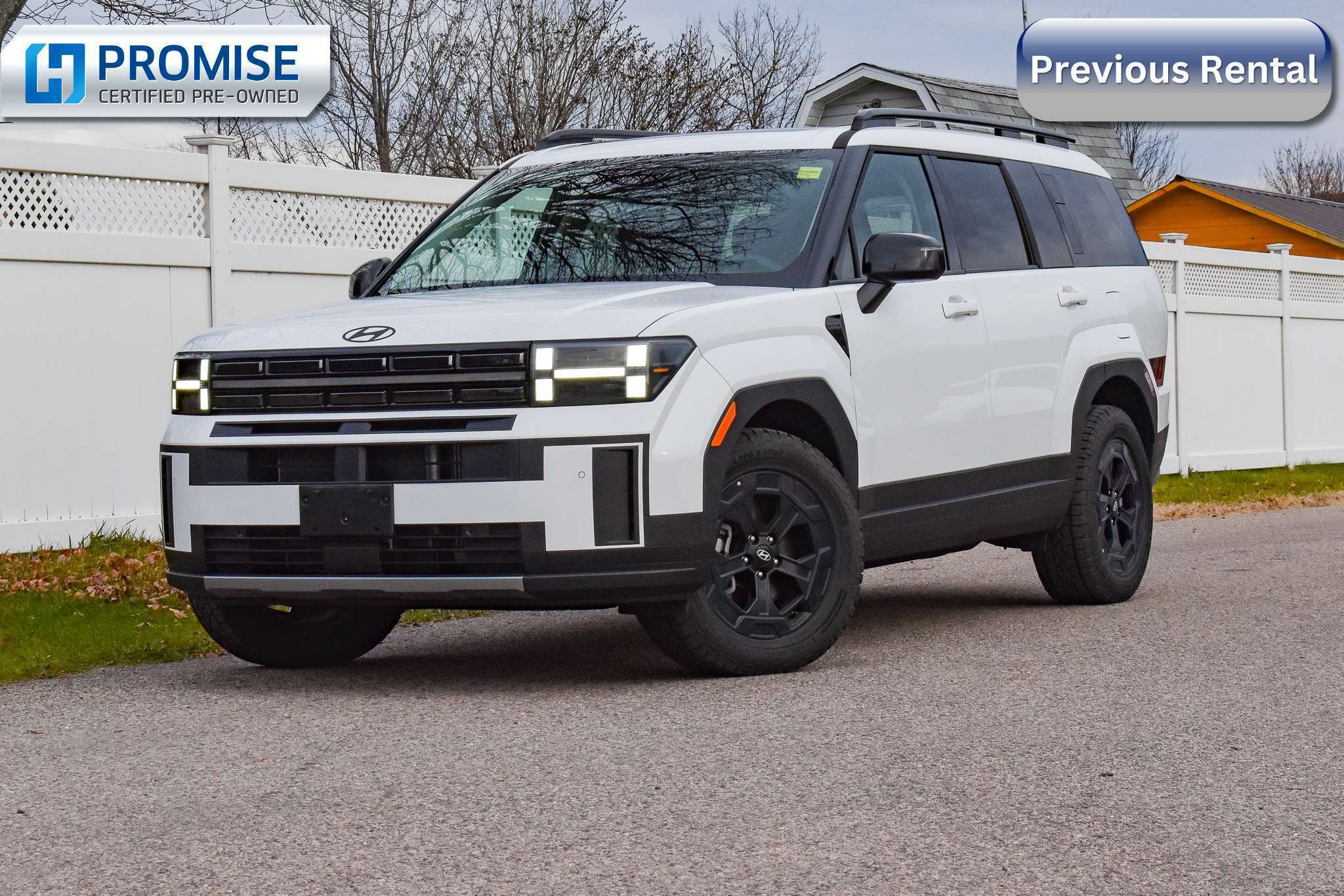 White 2024 Hyundai Santa Fe SUV / Crossover All-Wheel Drive Automatic