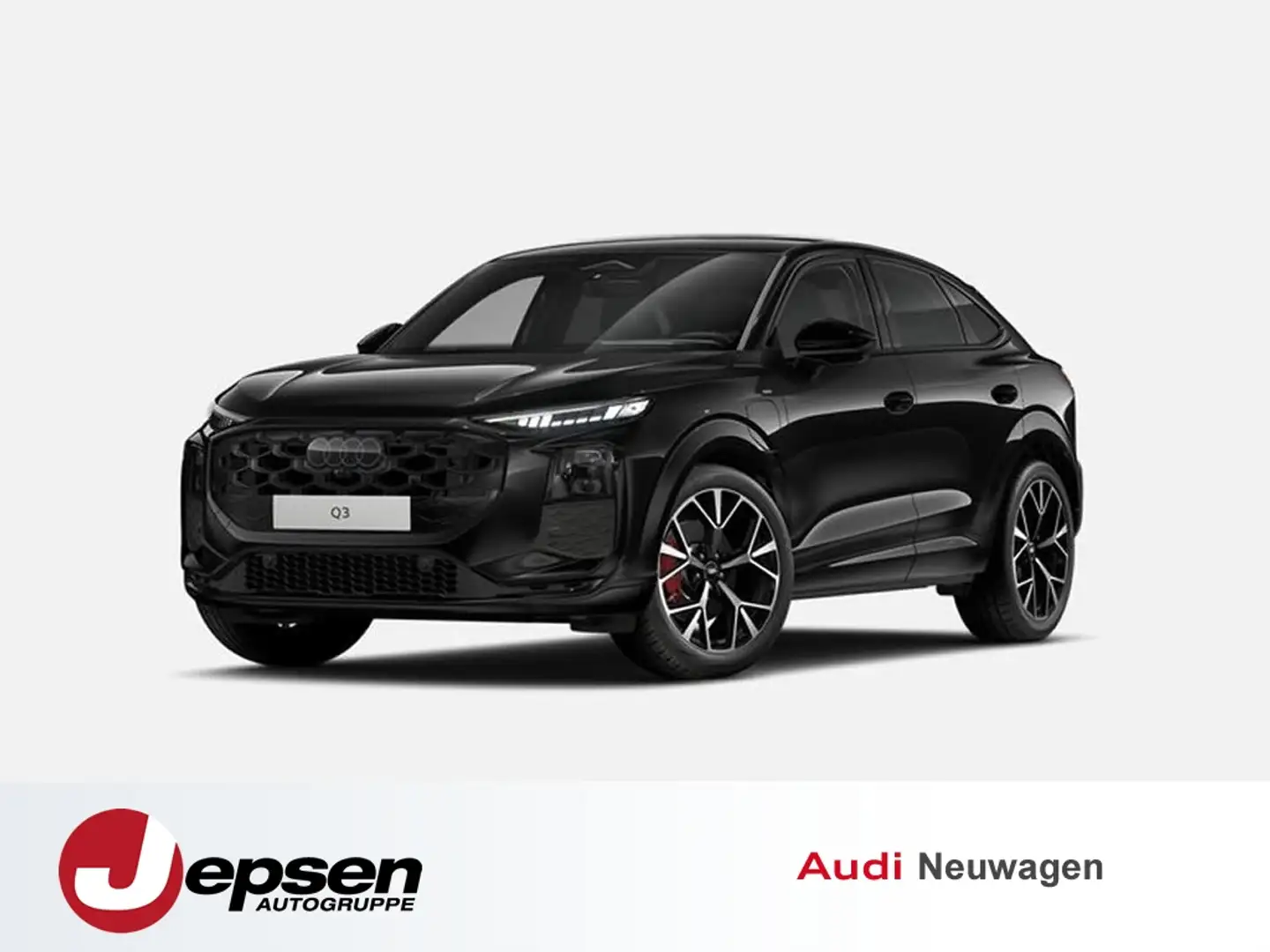 Audi Q3 Sportback e-hybrid S tr. Matrix HUD PANO AHK Schwarz - 1