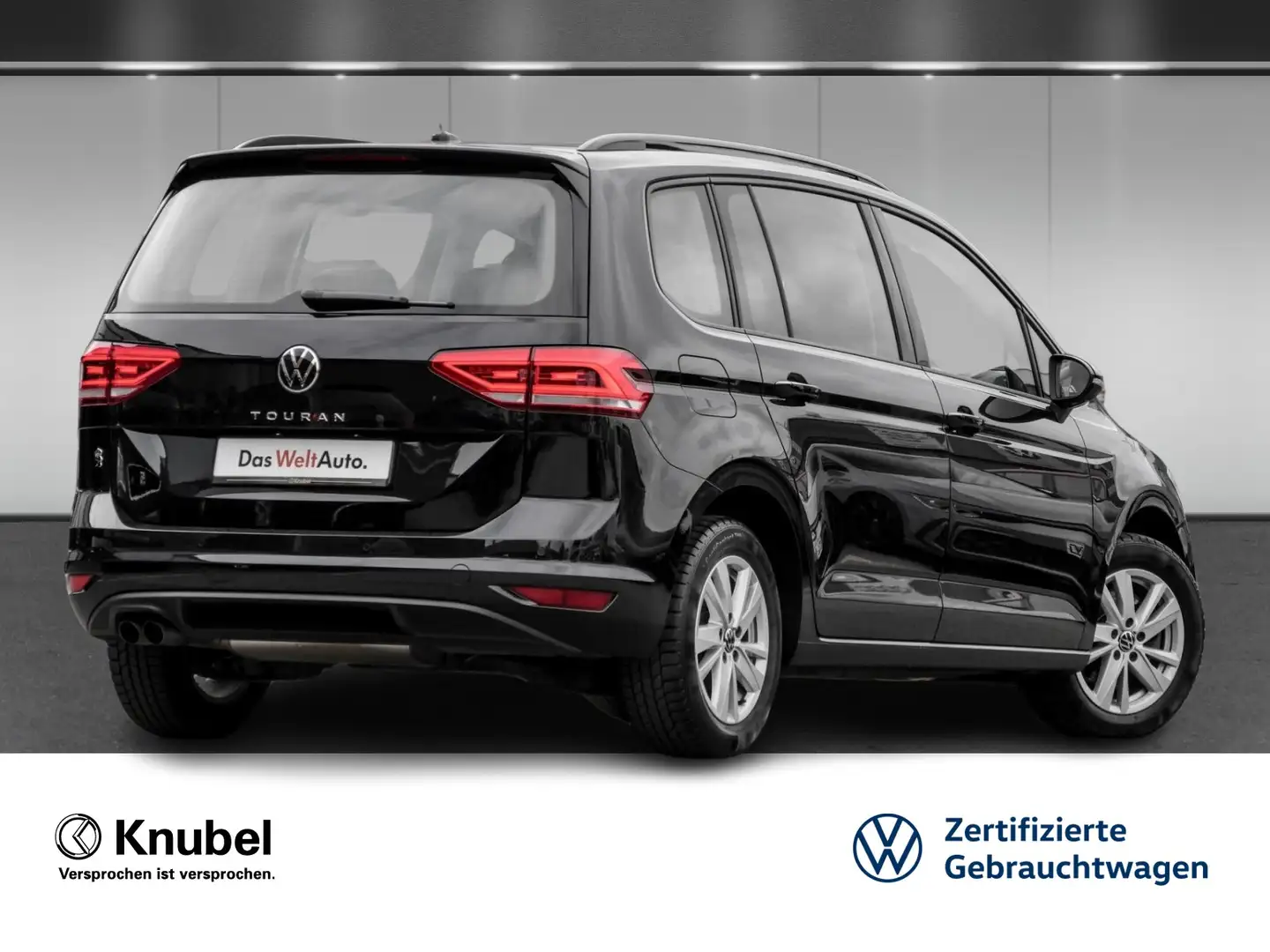 Volkswagen Touran Comfortline 2.0 TDI DSG LED Navi TravelAssist D... Fekete - 2