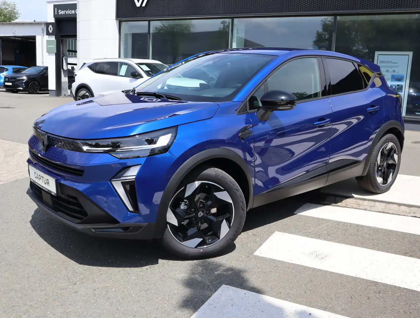 Renault Captur Techno TCe 90 Blau - 2