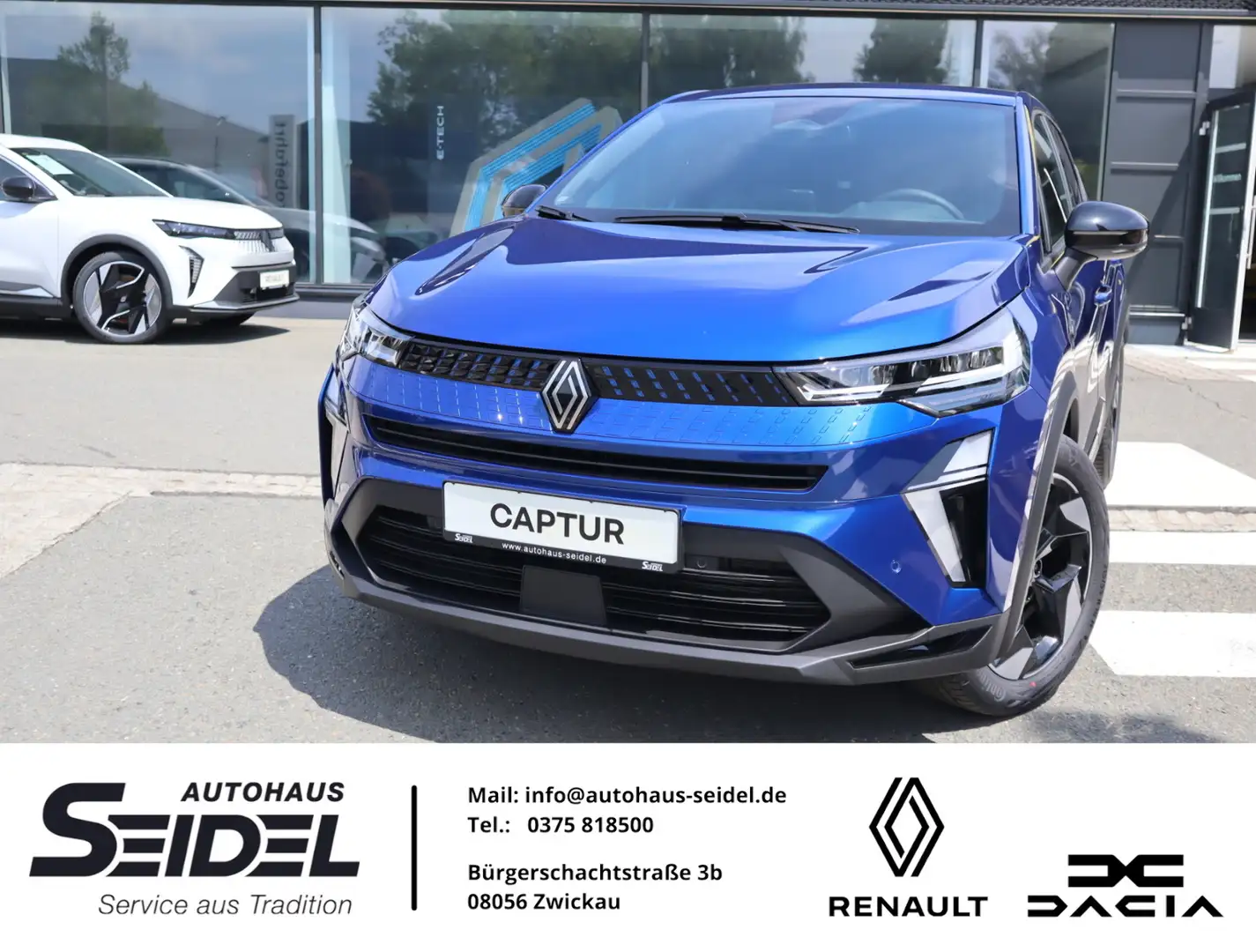 Renault Captur Techno TCe 90 Blau - 1