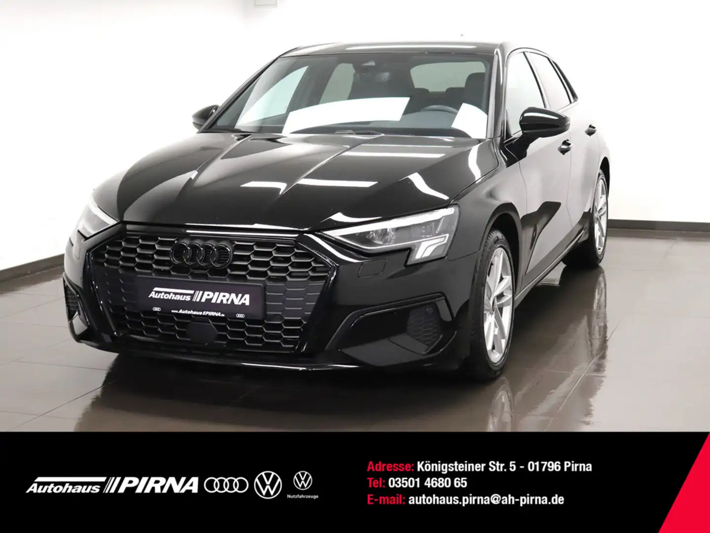 Audi A3 35 1.5 TFSI Sportback advanced NAVI LED Schwarz - 1