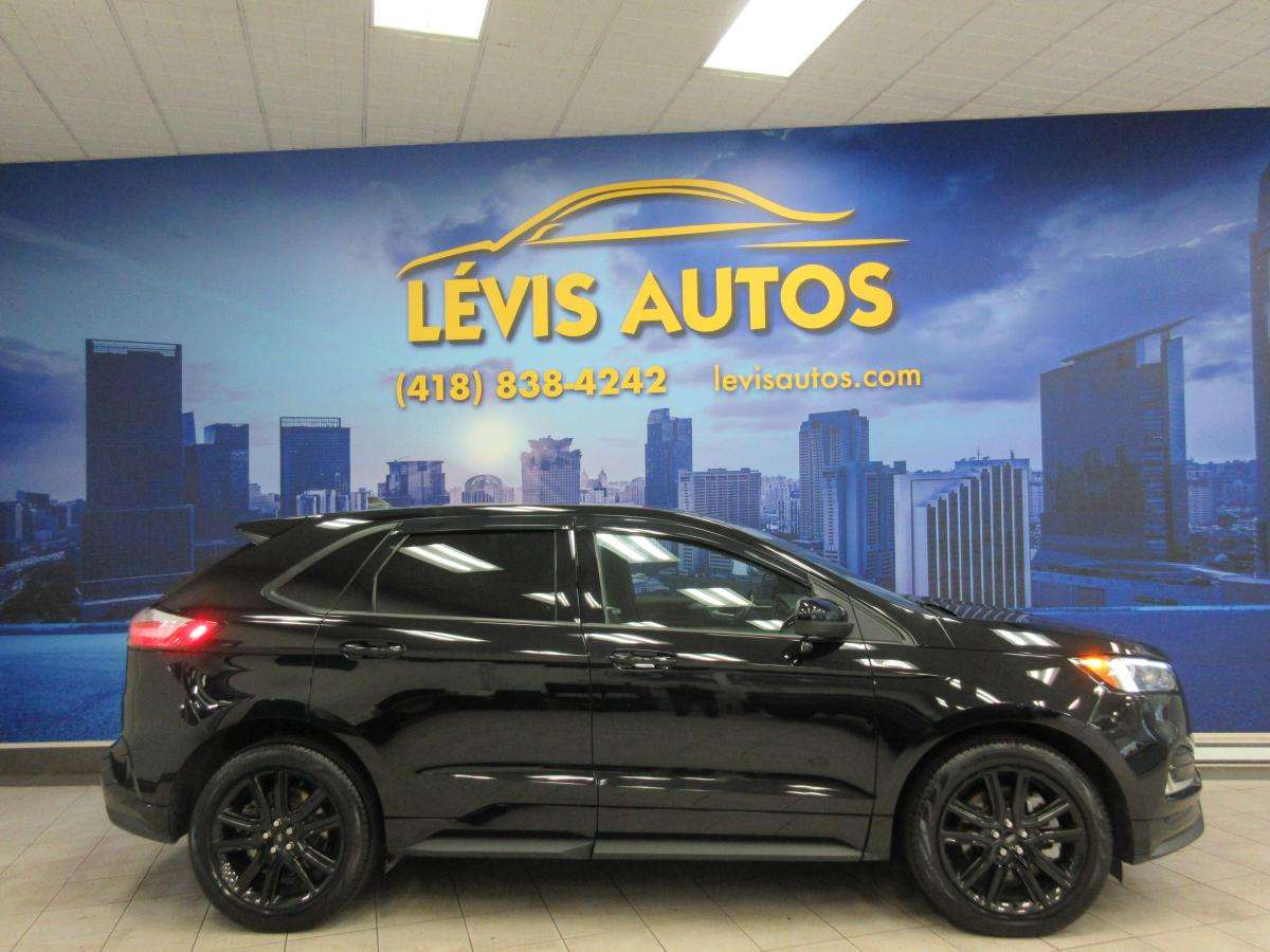 2024 Ford Edge ST-LINE AWD ** 28 400 KM ** TOIT PANO / GPS NAVIGATION / CUIR & SUEDE NOIR CHAUFFANT / VOLANT CHAUFF