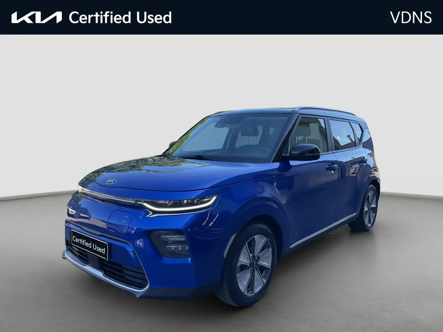 Kia Soul e-Soul DynamicPlusLine 64 kWh info Roel 0492-58895 Blauw - 1