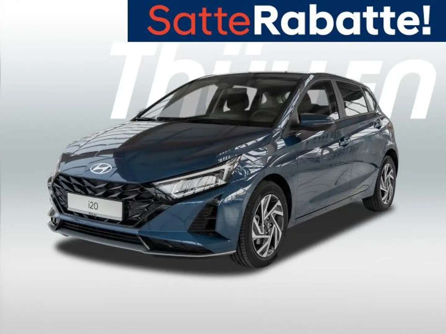 Hyundai i20 Trend LED Komort-Paket Autom. 1.0 Benzin Navi Blau - 1