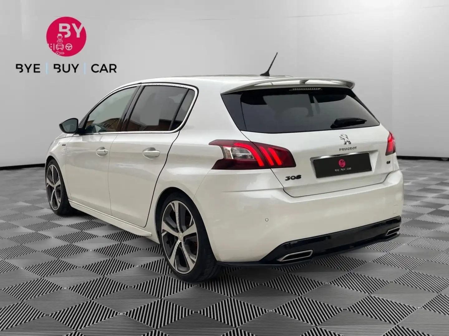 Peugeot 308 II 2.0 BLUEHDI 150 GT LINE S\u0026S - GARANTIE 12 MOIS Blanc - 2