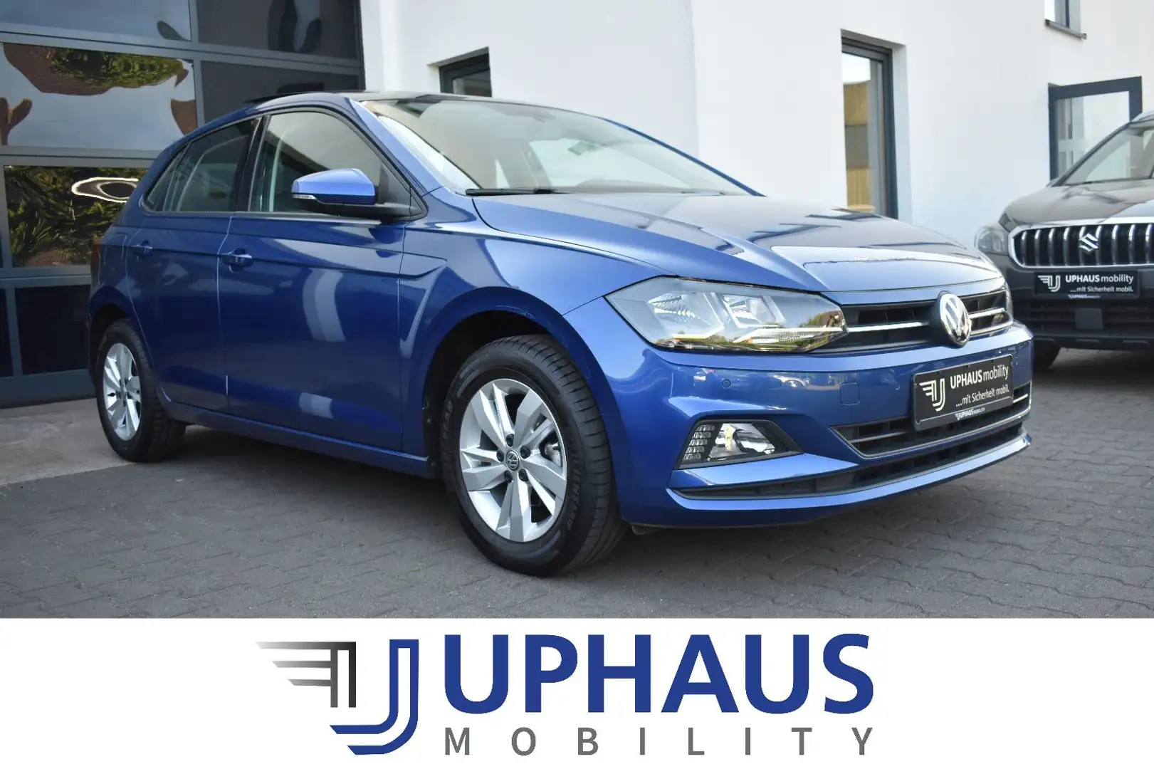 Volkswagen Polo VI 1,0 TSI Comfortline*Carplay*Panorama*SHZ Bleu - 1