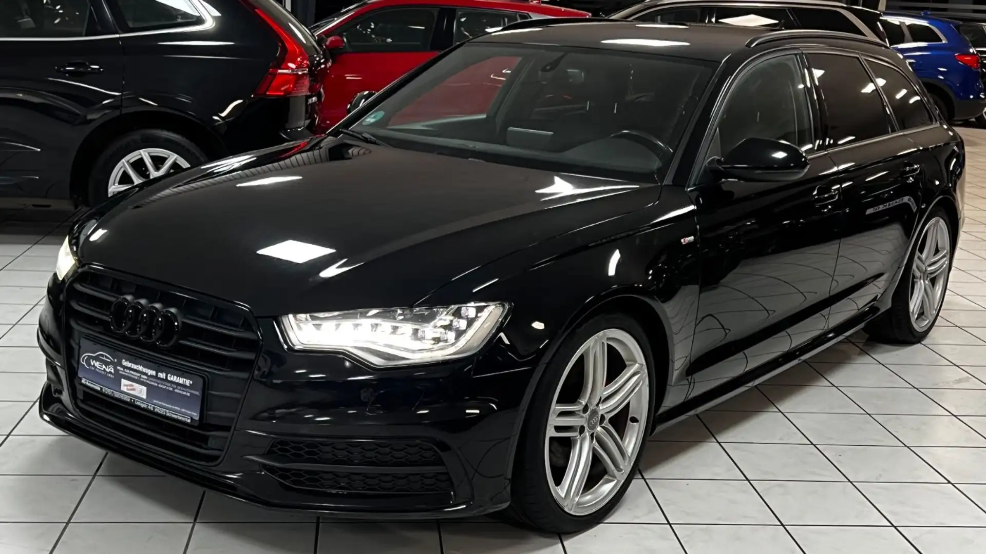 Audi A6 Avant 2.0 TDI sport TÜV&AU neu&Garantie Schwarz - 2