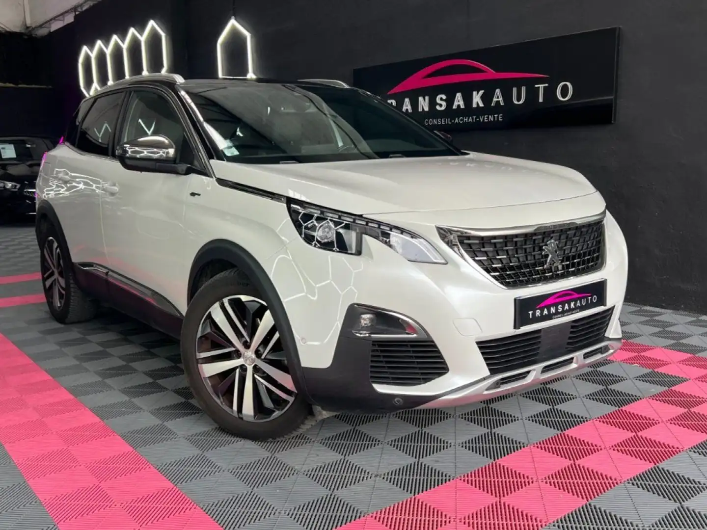 Peugeot 3008 180 ch GT 2.0 BlueHDi EAT6 ATTELAGE ~ FOCAL ~ SIEG Blanc - 1