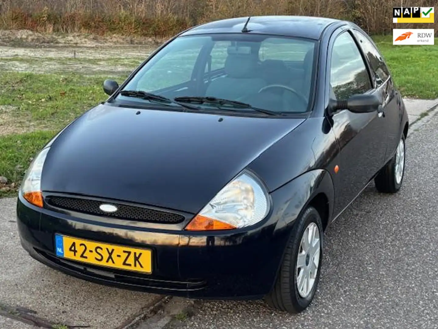 Ford Ka/Ka+ 1.3 Futura Stuurbekr. Airco Electric pakket Audio/ Blauw - 1