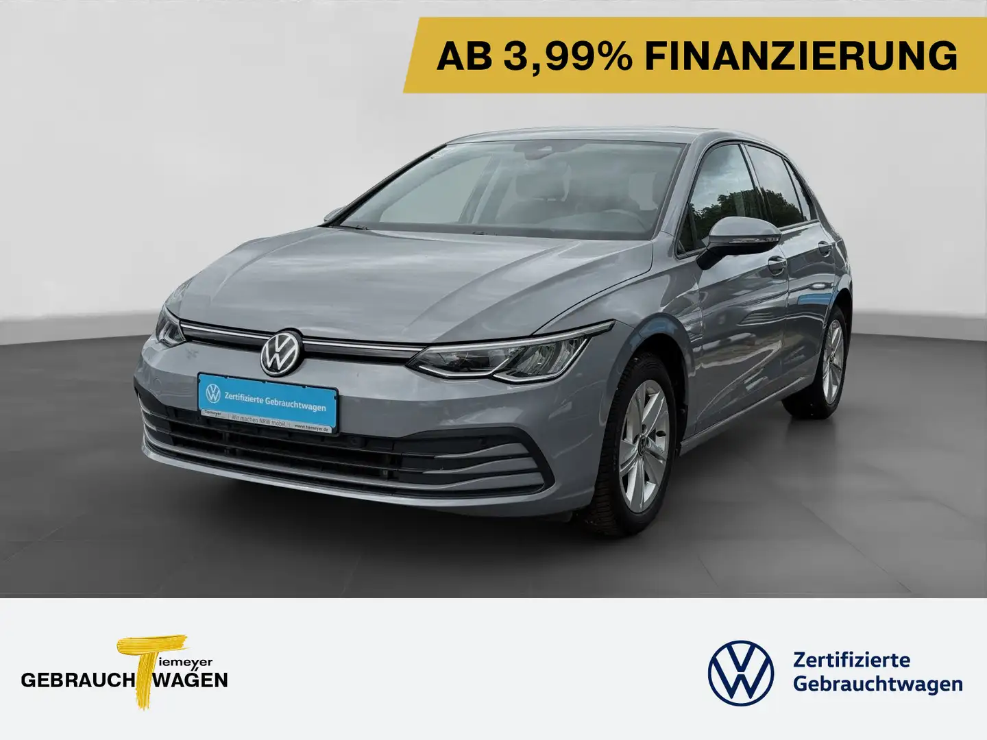 Volkswagen Golf VIII 2.0 TDI DSG LIFE NAVI-PRO APP-CONNECT Grau - 1