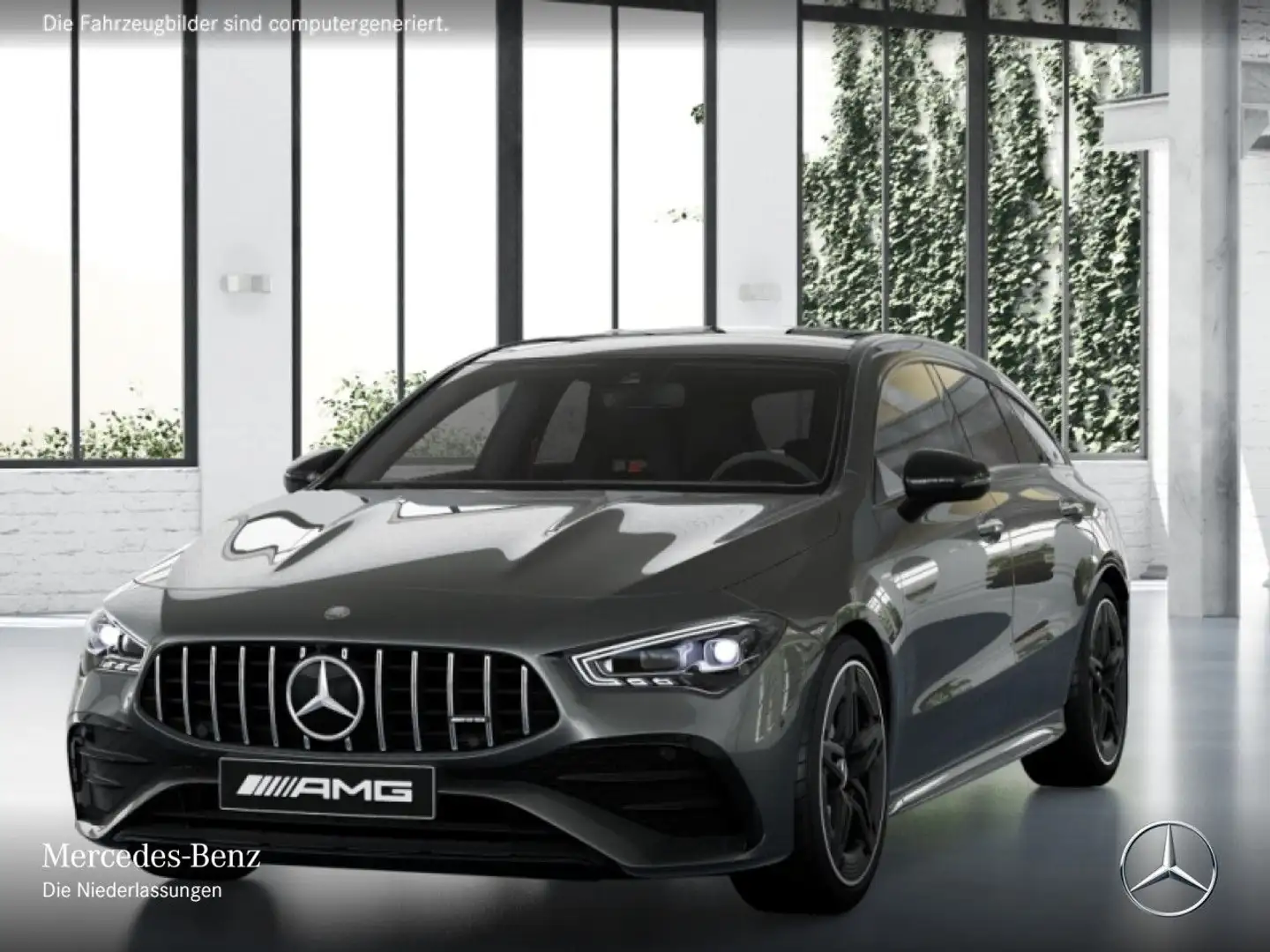 Mercedes-Benz CLA 35 AMG CLA 35 4M AMG+PANO+AHK+MULTIBEAM+KAMERA+TOTW+8G Grau - 2